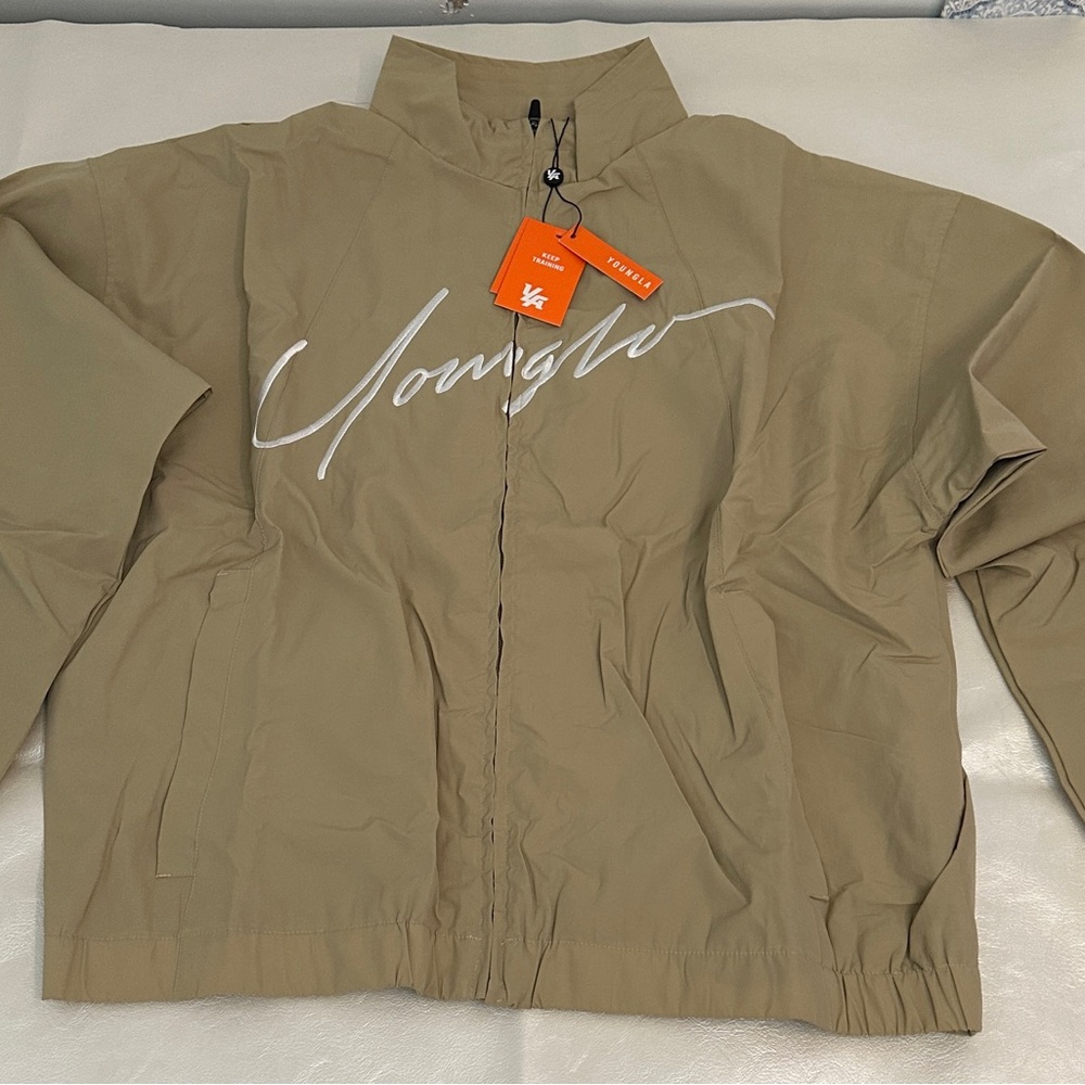 YoungLA Khaki Windbreaker Jacket
